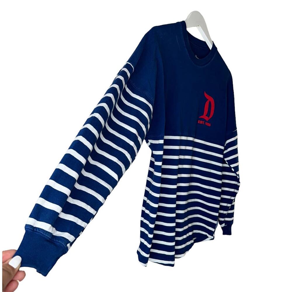 Disney Disneyland Resort Parks Nautical Patriotic USA Spirit Jersey Top Size XS - Picture 5 of 10